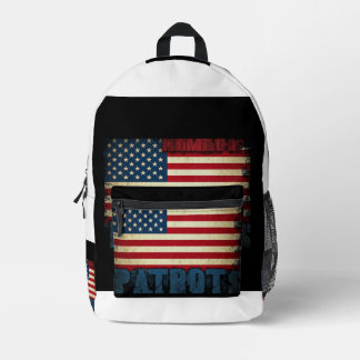 Mochila Impresa Hogar de patriotas