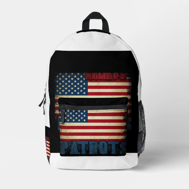 Mochila Impresa Hogar de patriotas (Anverso)