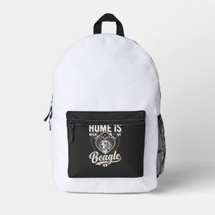 Mochila Impresa Hogar es donde está mi Beagle_1