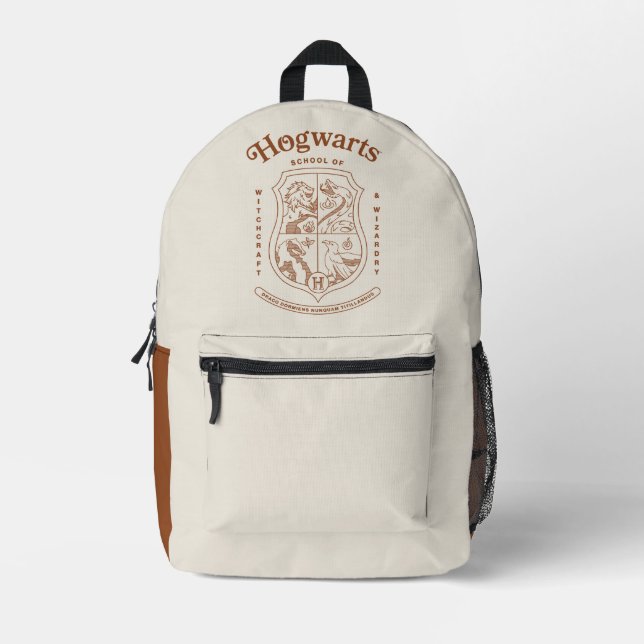 Mochila Impresa HOGWARTS™ School of Witchcraft and Wizardry Crest (Anverso)