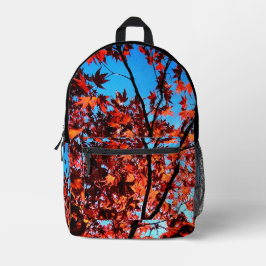 Mochila Impresa Hojas de otoño