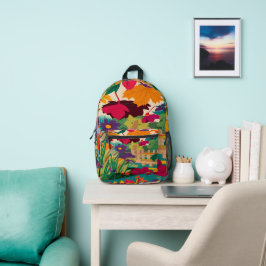 Mochila Impresa Hojas otoñales