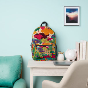 Mochila Impresa Hojas otoñales