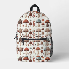 Mochila Impresa Hongos Marchando