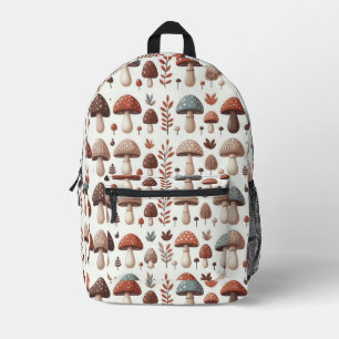 Mochila Impresa Hongos Marchando