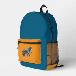 Mochila Impresa Horse Backpack Bag