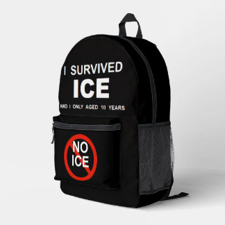 Mochila Impresa I Survived ICE 
