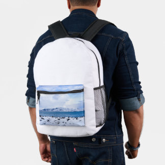 Mochila Impresa Iceland Winter Wonderland