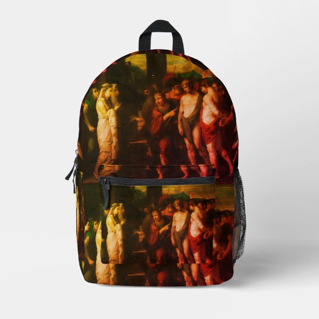 Mochila Impresa Ifigenia en Táuride (Anverso)