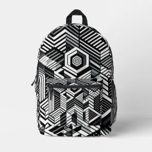 Mochila Impresa Ilusión monocroma