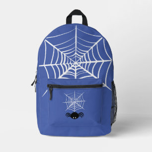 Mochila Impresa Ilustración de araña espeluznante de Halloween