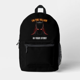 MOCHILA IMPRESA I'M THE VILLAIN IN YOUR STORY