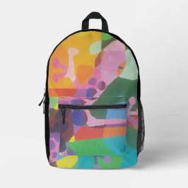 Mochila Impresa Imagen de mi obra Lagartija SERIE