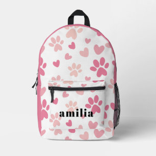 Mochila impresa impresa personalizada con papel ro