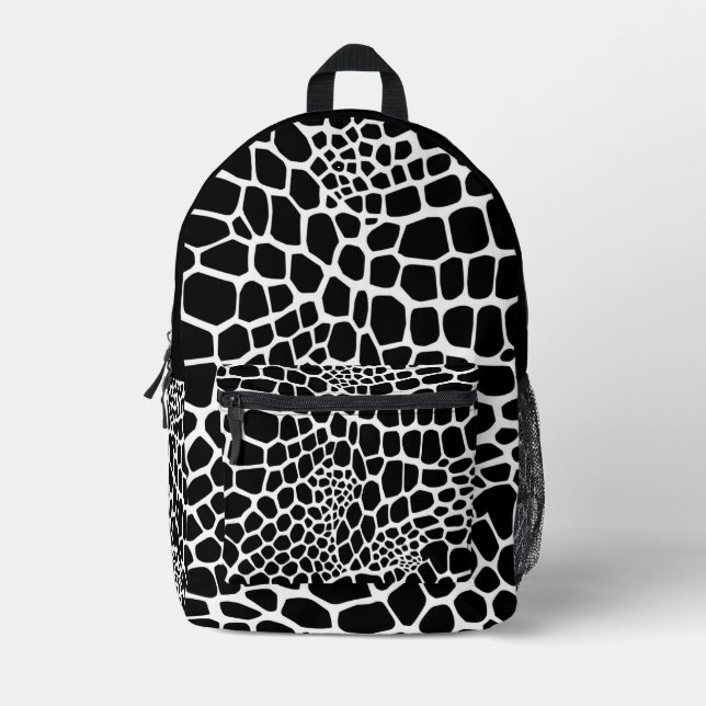 Mochila Impresa Impresión animal reptil (Anverso)