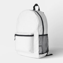 Mochila Impresa Impresión Cortar Sew Bag Blanco