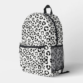 Mochila Impresa Impresión de animales en B&N