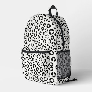 Mochila Impresa Impresión de animales en B&N