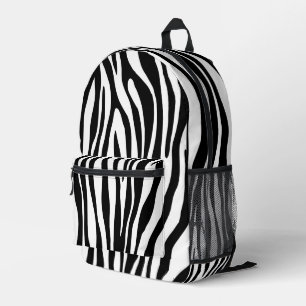 Mochila Impresa Impresión de cebra