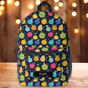Mochila Impresa Impresión de fruta de Kawaii