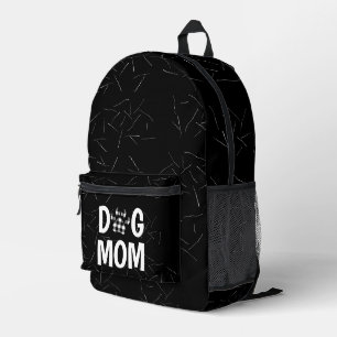 Mochila Impresa Impresión de la hoja MOM para el perro con manchas