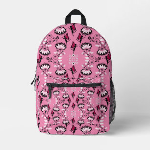 Mochila Impresa Impresión de patrón de princesa de hadas