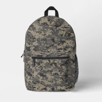 Impresión de píxel del ejército militar de camufla