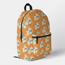 Mochila Impresa Impresión floral tropical