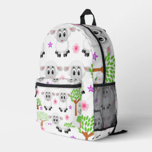 Mochila Impresa Imprimir Cortar Hojas Florales De Sew Bag