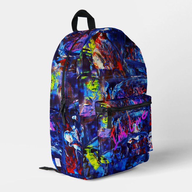 Mochila Impresa Inh. Love... 3 (Esquina izquierda trasera)