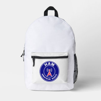 Mochila Impresa Insignia de Operador Amateur de Radio Expedición H