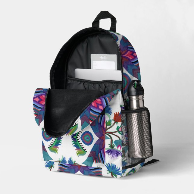 Mochila Impresa Isla de los Ferinos CV/M en una (Esquina trasera derecha (abierta))