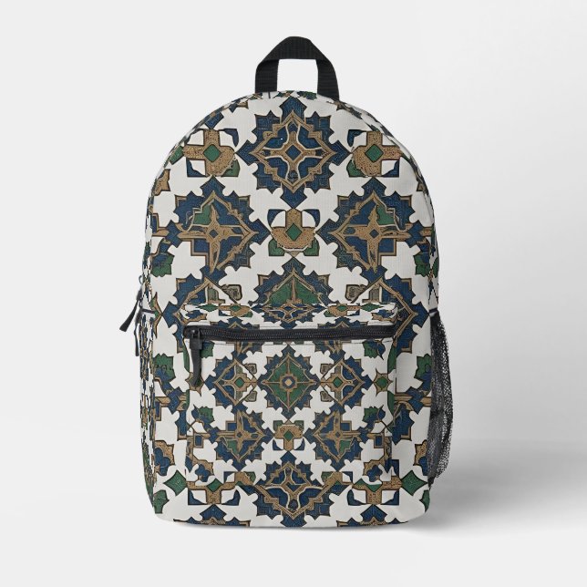 Mochila Impresa Ivory Garden (Anverso)