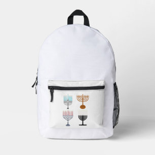 Mochila Impresa Janucá Judaísmo Judío Religión