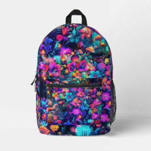 Mochila Impresa Jardín Brillante