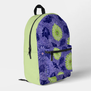 Mochila Impresa Jardín de Daisy de Medianoche