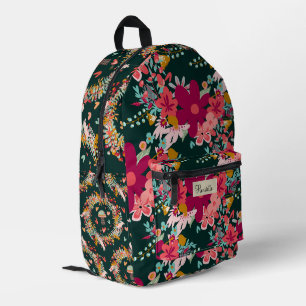 Mochila Impresa Jardín Glorioso Alegre