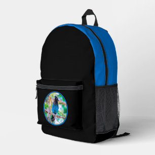 Mochila Impresa Jay de Steller - Fotografía original