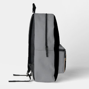 Mochila Impresa Jefe de color negro