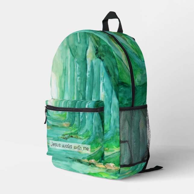 Mochila Impresa Jesús (Esquina derecha trasera )