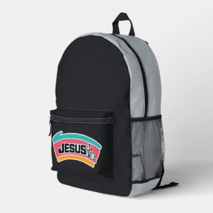 Mochila Impresa JESÚS - Colorido y Deportivo
