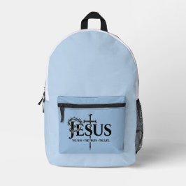 Mochila Impresa Jesús el camino, la verdad, la vida!