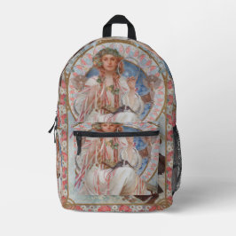 Mochila Impresa Josephine Crane Bradley como Lavia de Alphonse Muc