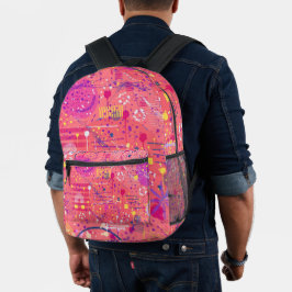 Mochila Impresa Jubilation: Maximalist Art