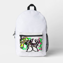 Mochila Impresa Juego de otoño Husky