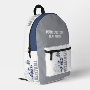 Mochila Impresa Jugador de baloncesto con nombre personalizado
