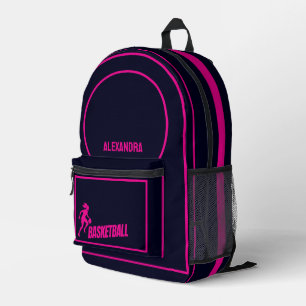 Mochila Impresa Jugador de baloncesto, equipo de baloncesto, regal