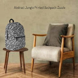 Mochila Impresa Jungla abstracta