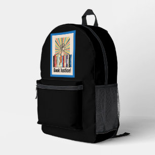 Mochila Impresa ¡Justicia del libro!