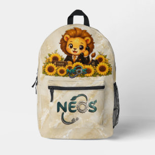 Mochila Impresa Kawaii Zodiac Neos Leo